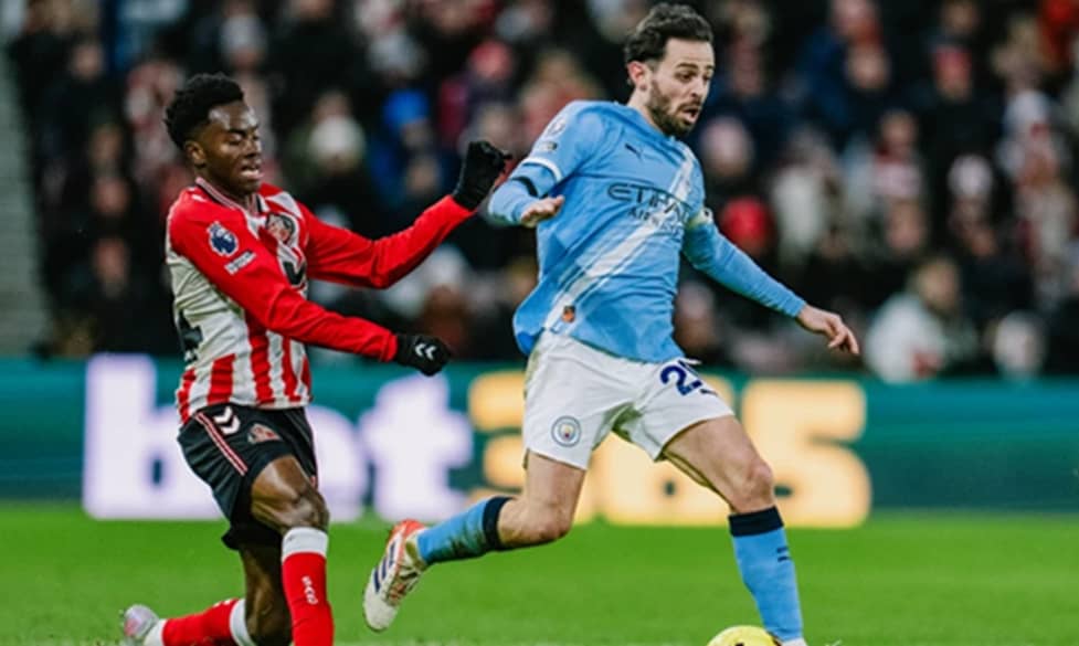 Heroik di Kandang, Sunderland Gagalkan Misi Manchester City Kejar Arsenal