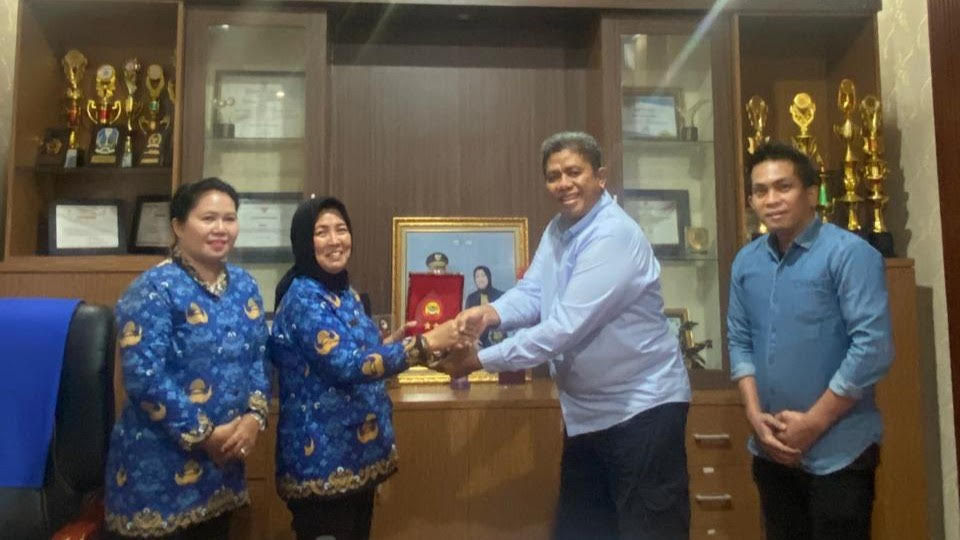 Dinsos P3A dan PMD Sulbar Terima Kunjungan Silaturahmi Densus 88, Bahas Peluang Kerja Sama