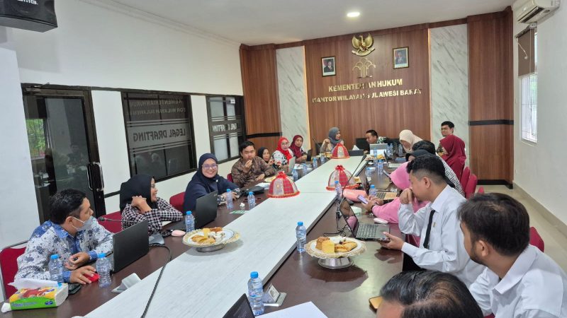 Biro Hukum Hadiri Rapat Pembahasan Harmonisasi Tiga Ranperbup Kabupaten Pasangkayu