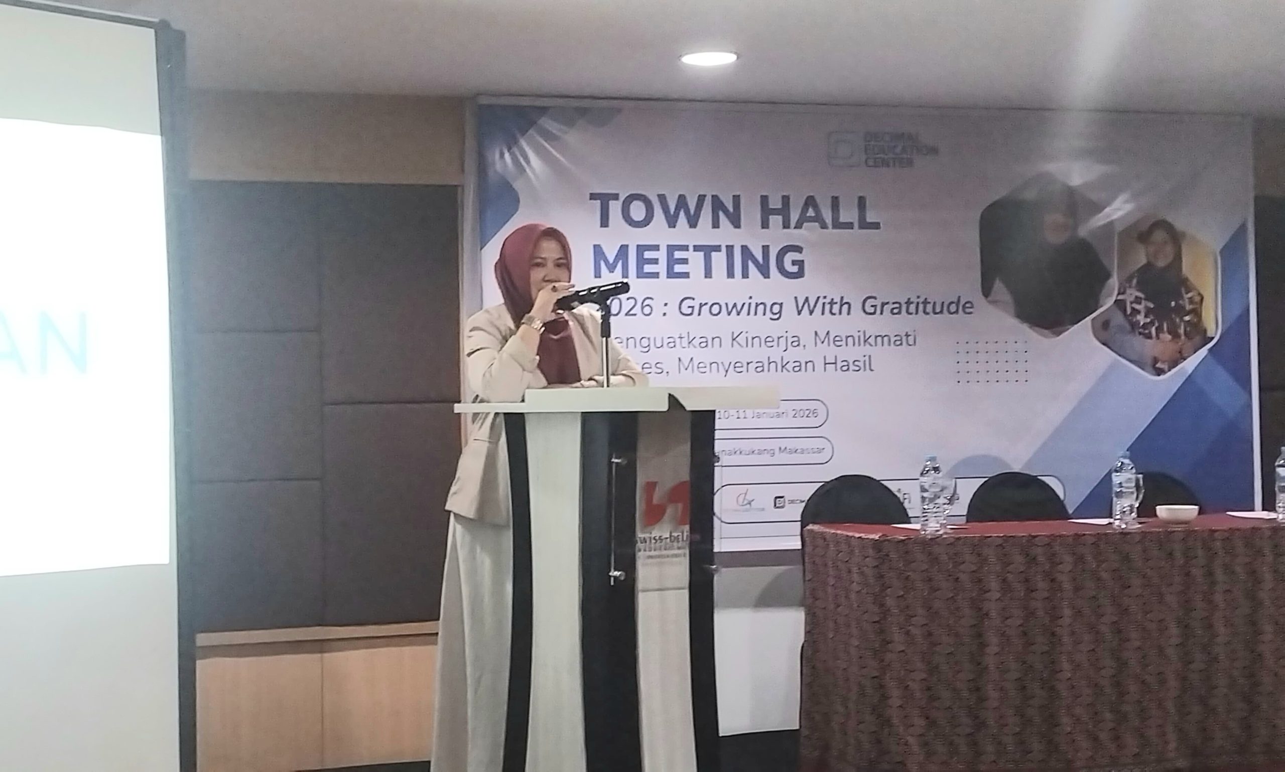 Angkat Tema Grow With Gratitude PT DECIMAL Education Center Gelar Town Hall Meeting
