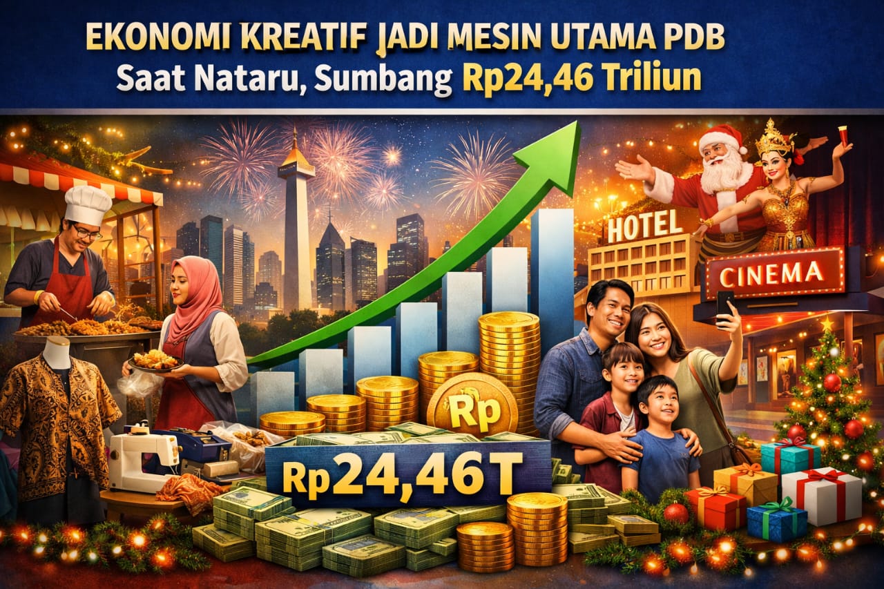 Dari Kuliner hingga Kriya, Ekonomi Kreatif Pimpin Lonjakan Ekonomi Nataru
