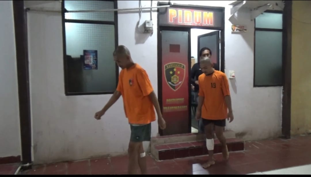 Polres Pinrang Amankan Pelaku Pencuri Sapi Ternak