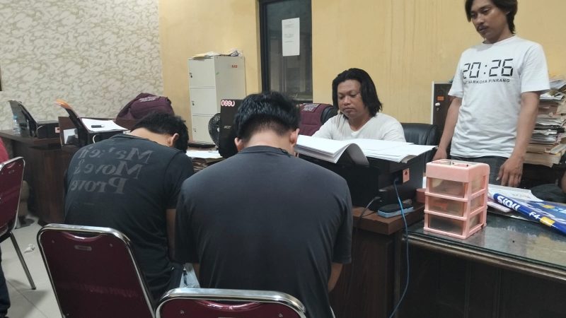 Polres Pinrang Amankan Empat Terduga Kurir Sabu Jaringan Internasional