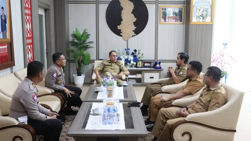 Pemprov Sulbar dan Polda Sulbar Perkuat Sinergi Optimalisasi PAD Sektor Pajak Kendaraan
