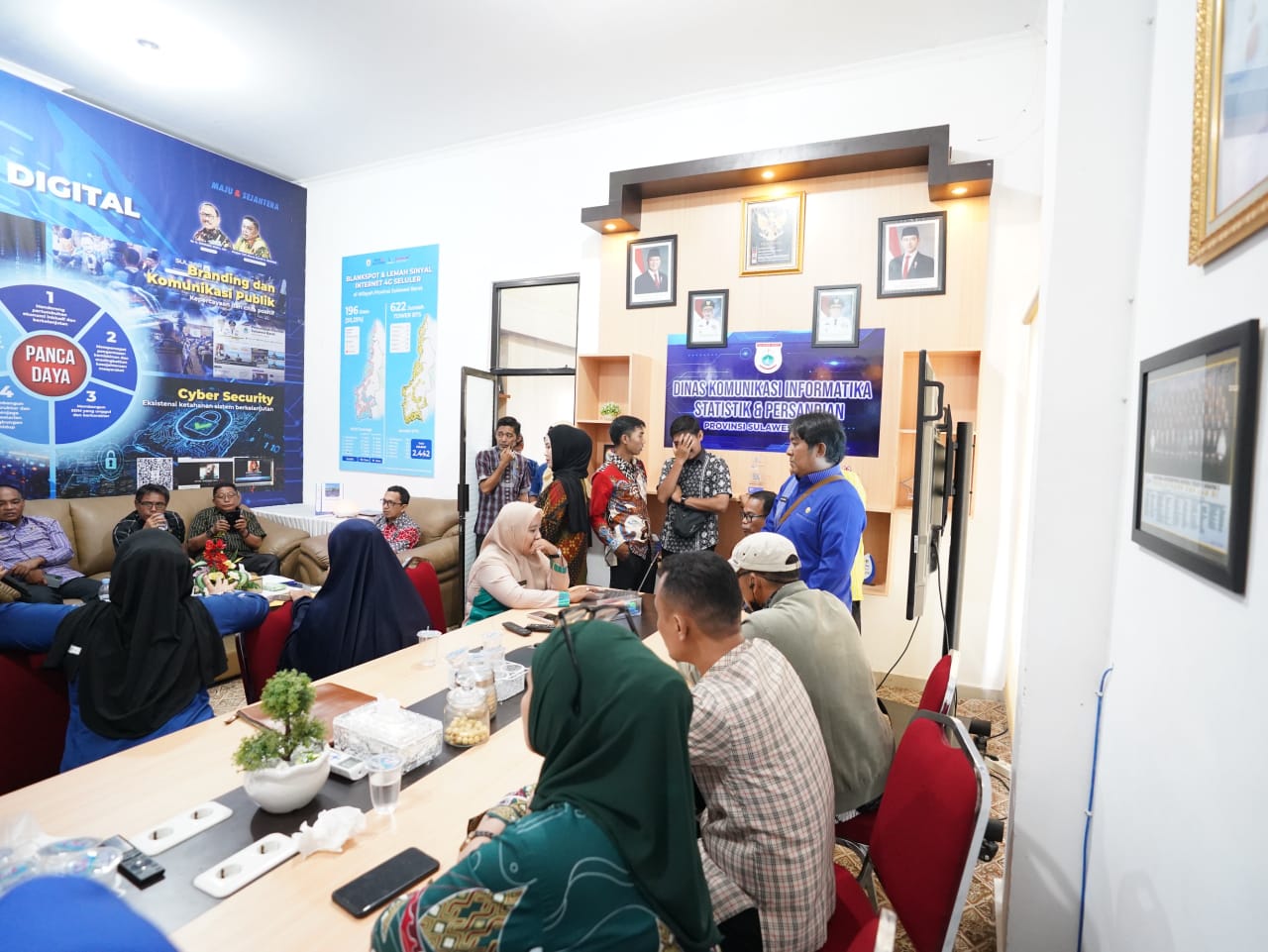 Diskominfo Sulbar Sambut Sidak Pakaian Dinas, Tegaskan Kepatuhan Pergub Pakaian Dinas ASN