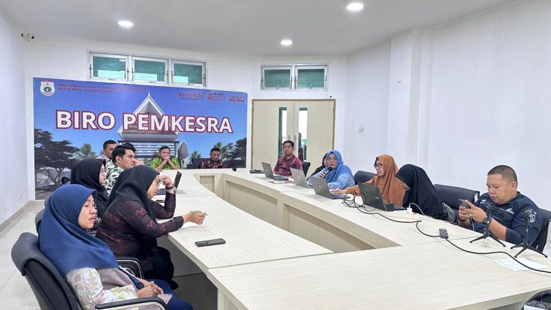 Pemkesra Sulbar Gelar Rapat Tim Penyusun Laporan Keterangan Pertanggungjawaban