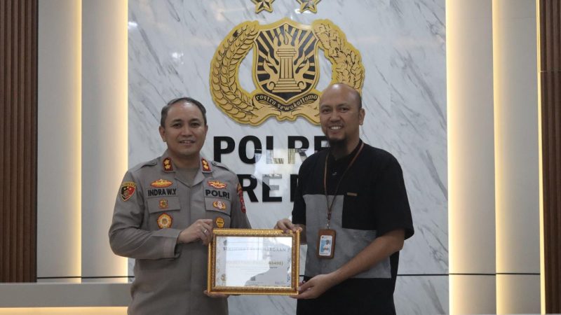 Polres Parepare Raih Penghargaan Nilai IKPA Tertinggi Semester II TA 2025