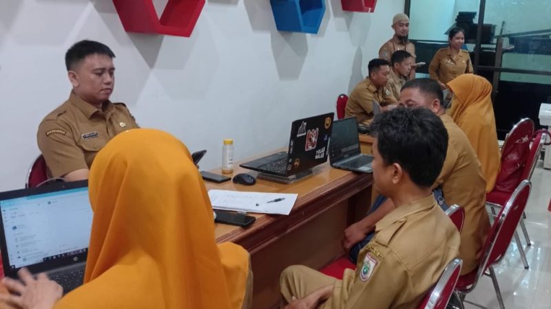 Dinsos P3A dan PMD Sulbar Ikuti Pendampingan Penginputan RUP di Aplikasi SIRUP