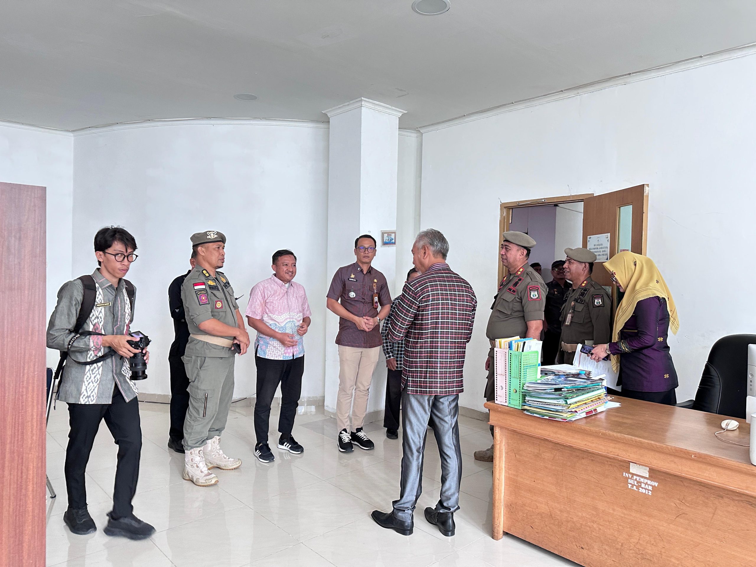 Kesbangpol Sulbar Dukung Sidak Disiplin ASN Pemprov oleh BKPSDM