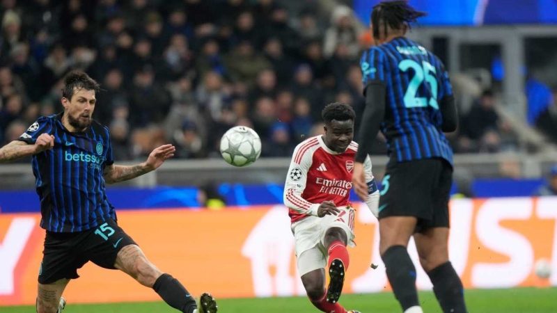 Inter Milan Kalah Di Kandang, Gabriel Jesus Bawa Arsenal Puncaki Klasemen Liga Champions