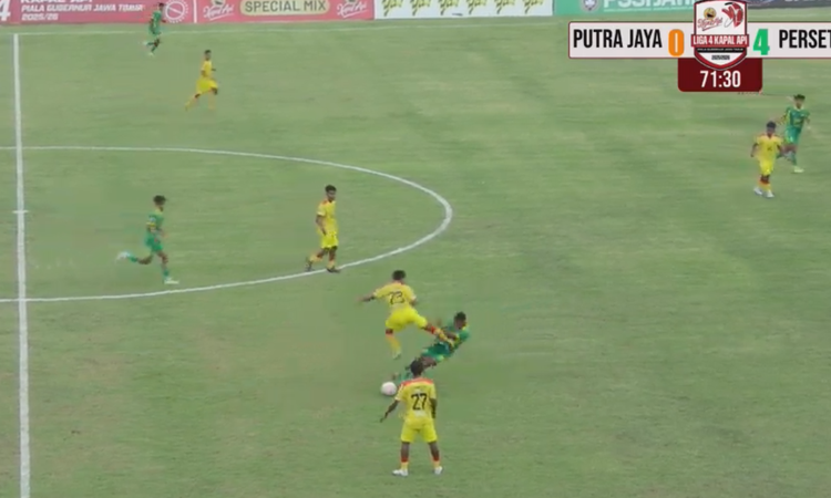 Pemain Tendangan Kungfu Putra Jaya Kena Sanksi Larangan Main Bola Seumur Hidup