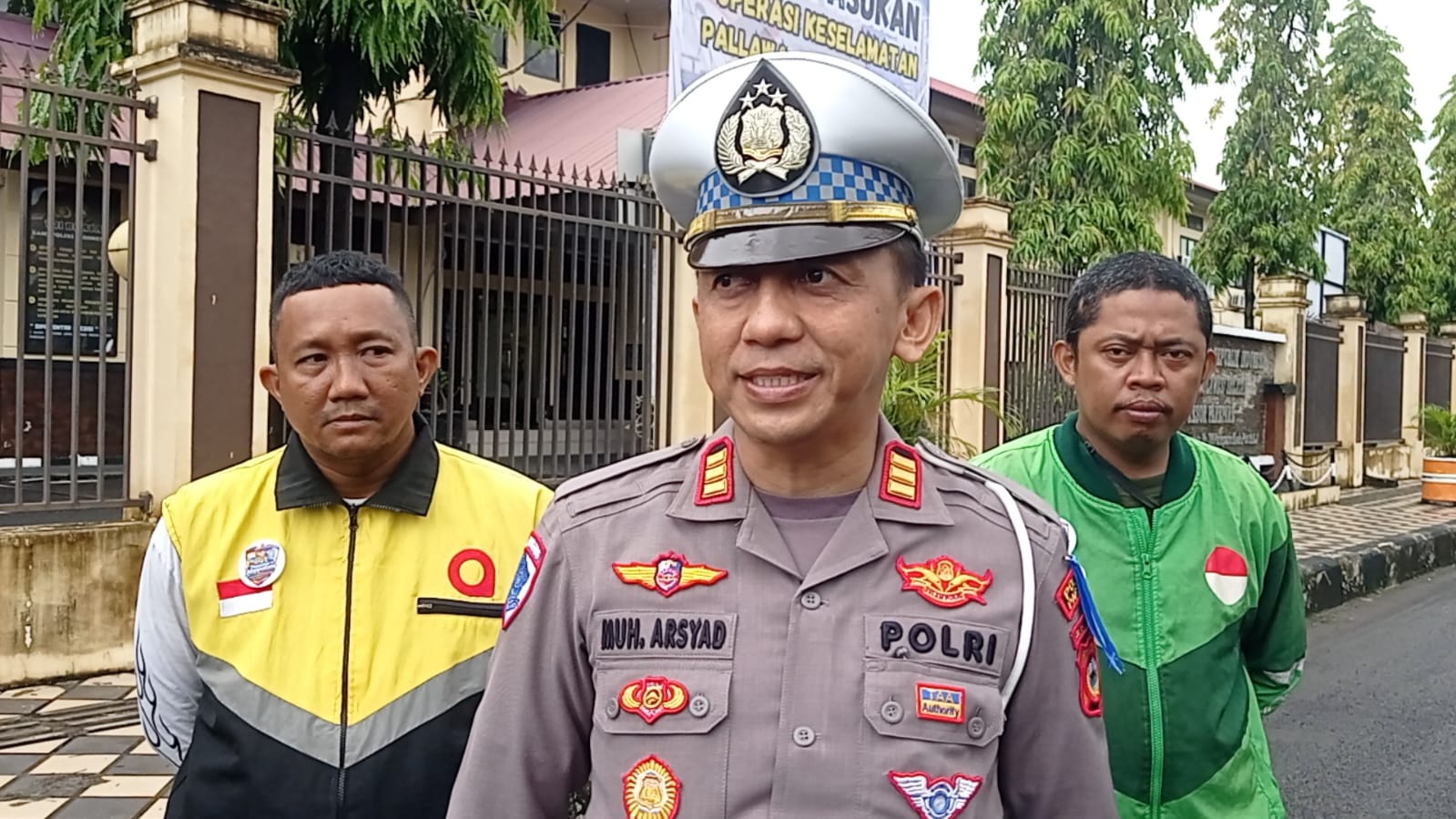 Sat Lantas Polres Parepare Libatkan Komunitas Ojek Online dalam Operasi Keselamatan Pallawa 2026