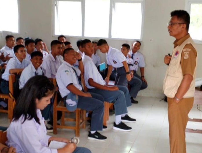 Wujudkan Satuan Pendidikan Aman Bencana, BPBD Sulbar Sinergi dengan Sekolah dan Dinas Pendidikan