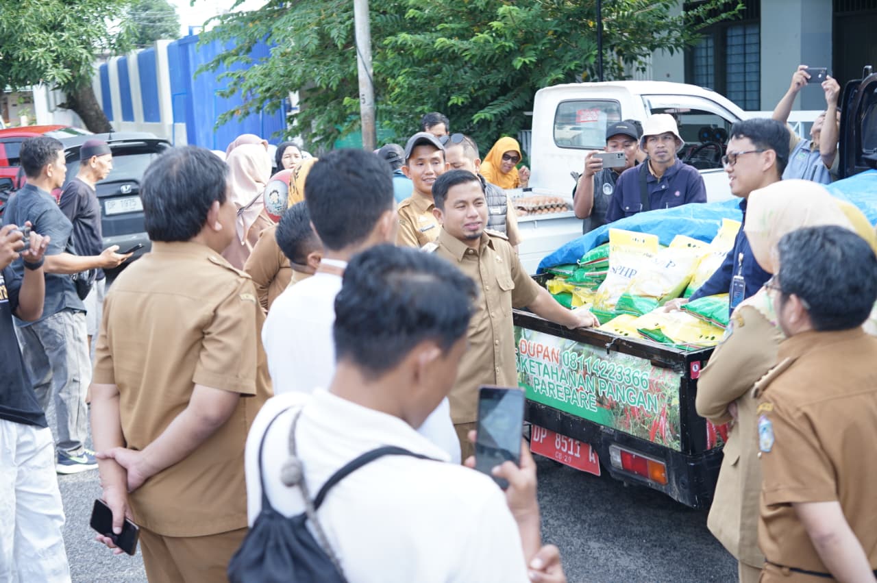Pasar Murah Ramadan, Distribusi 1.000 Paket Sembako untuk Warga Parepare