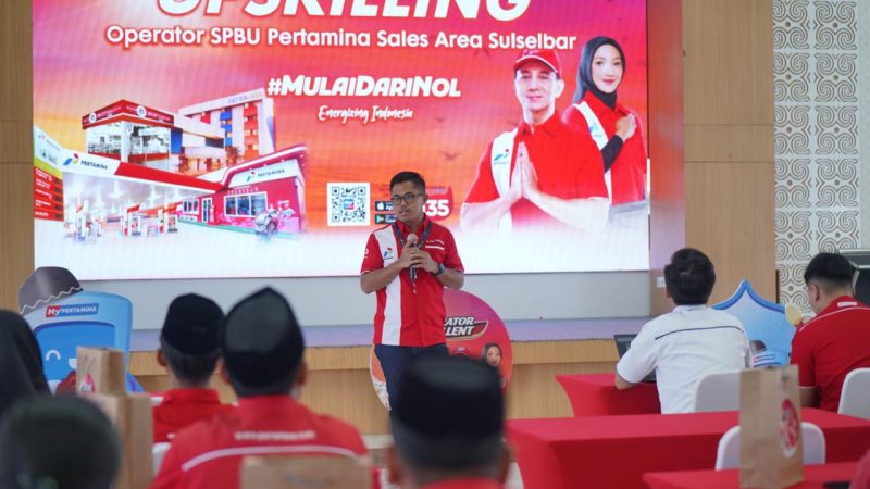 Pertamina Sulawesi Tingkatkan Kompetensi Operator SPBU Sulselbar Lewat Program Upskilling
