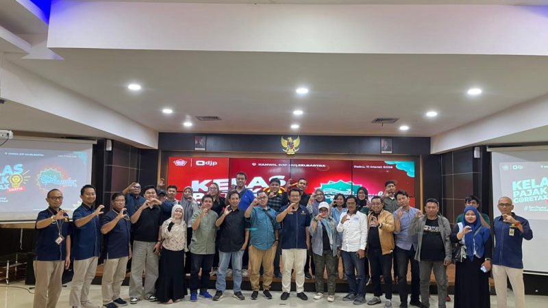 Edukasi Coretax kepada Wartawan, DJP Sulselbartra Dorong Pelaporan SPT Tepat Waktu