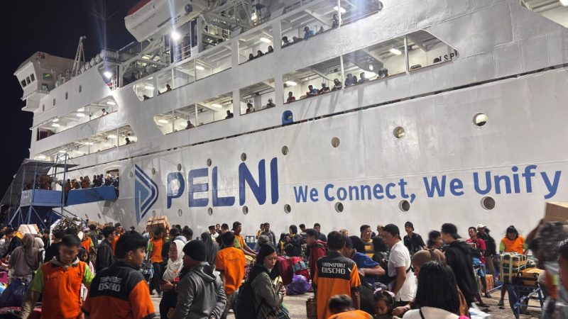 Kebijakan WFA Dimulai, PELNI Catat Lonjakan Penumpang Jelang Puncak Arus Mudik Lebaran