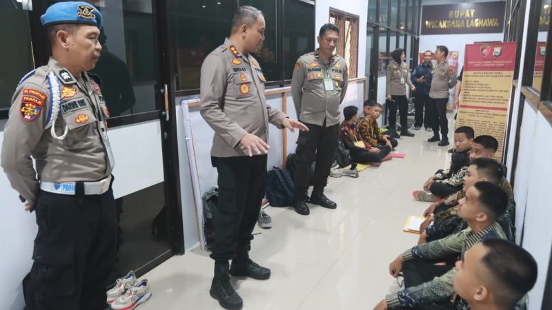 Verifikasi Awal Casis Polri di Parepare Diikuti 72 Peserta, Kapolres Tekankan Transparansi dan Anti Calo