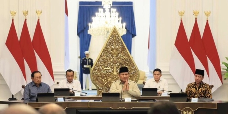 Prabowo dan Para Mantan presiden RI Gelar Pertemuan, 4 Jam Bahas Kondisi geopolitik global