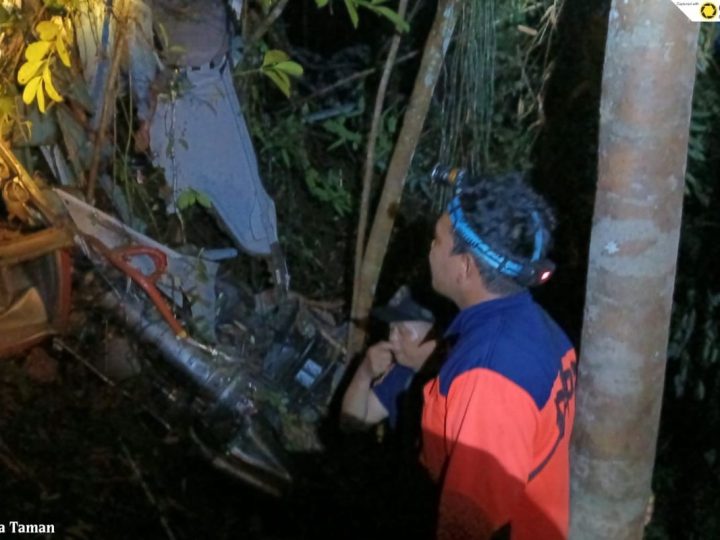 Helikopter Jatuh di Kalbar Ditemukan, 8 Orang Meninggal Dunia