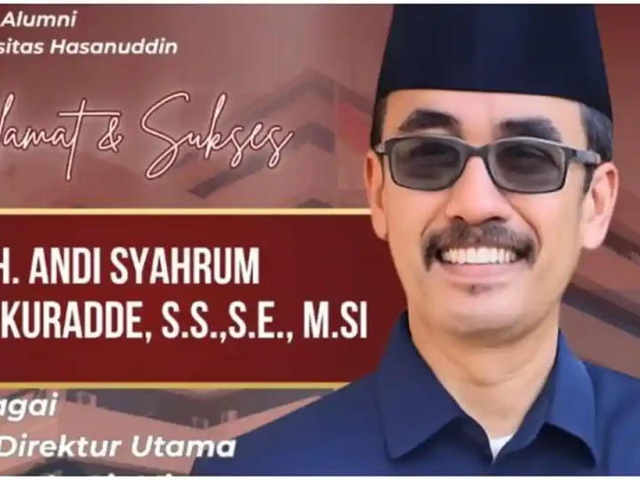 Andi Syahrum Gantikan Hamzah Ahmad di PDAM Makassar
