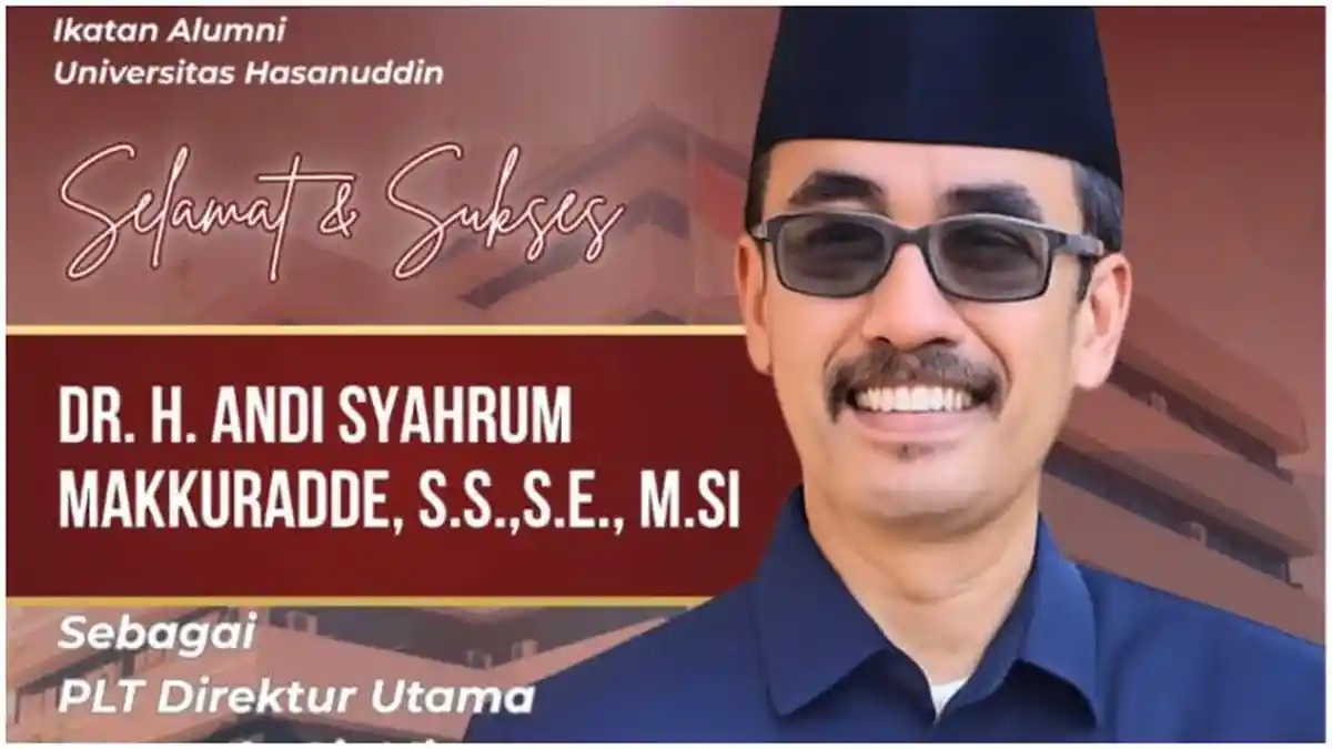 Andi Syahrum Gantikan Hamzah Ahmad di PDAM Makassar