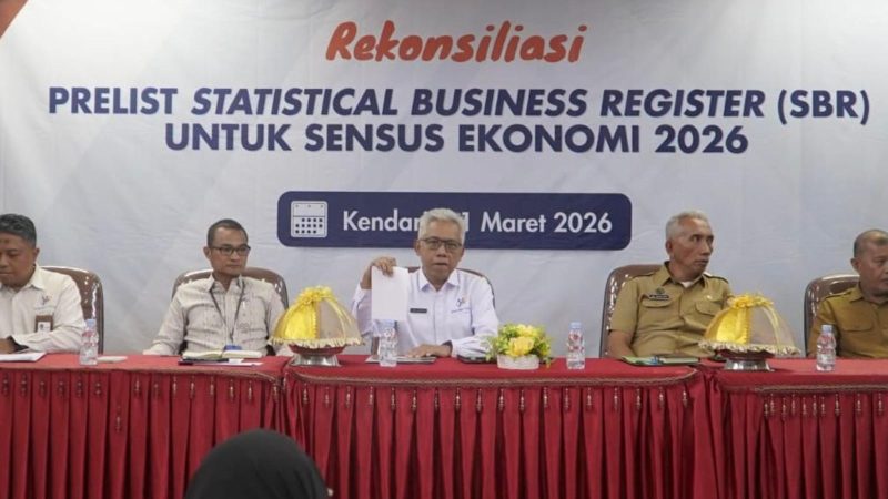 Pajak Kendari dan BPS Sultra Rekonsiliasi Data Usaha Jelang Sensus Ekonomi 2026