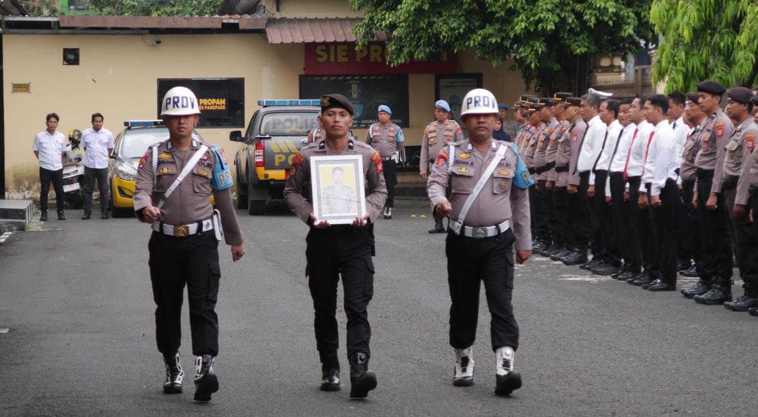 Polisi Berpangkat Briptu di Parepare Diberhentikan secara Tidak Hormat