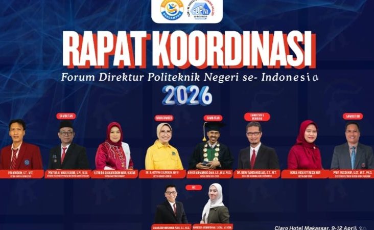 Forum Direktur Politeknik Negeri se-Indonesia FDPNI Digelar Di Makassar, Ini Targetnya
