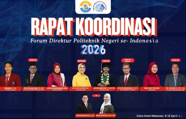 Forum Direktur Politeknik Negeri se-Indonesia FDPNI Digelar Di Makassar, Ini Targetnya