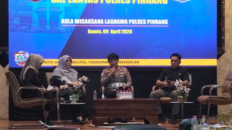 Kabar Baik, Satlantas Polres Pinrang Permudah Warga Desa Membuat SIM