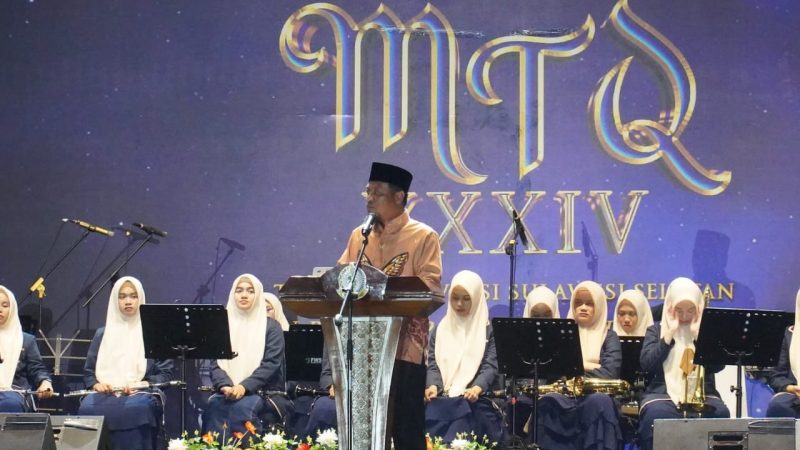MTQ XXXIV Sulsel Resmi Dibuka di Maros, Parepare Siap Tampilkan Kafilah Terbaik