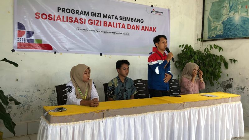 Pertamina Sulawesi Dorong Pencegahan Stunting melalui Edukasi Gizi dan Intervensi Langsung di Kendari