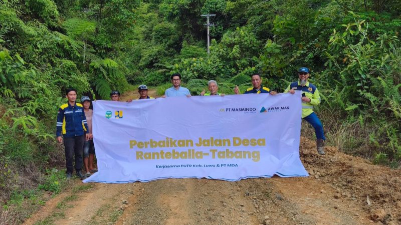 KWLT Apresiasi Perbaikan Jalan Ranteballa–Tabang, Bukti Sinergi Masmindo dan Pemerintah
