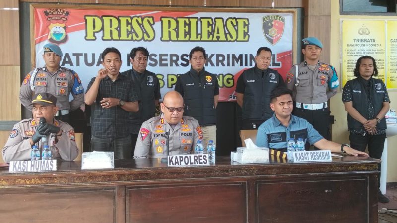 Polisi Tangkap Dua Pelaku Pencuri Emas di Pinrang