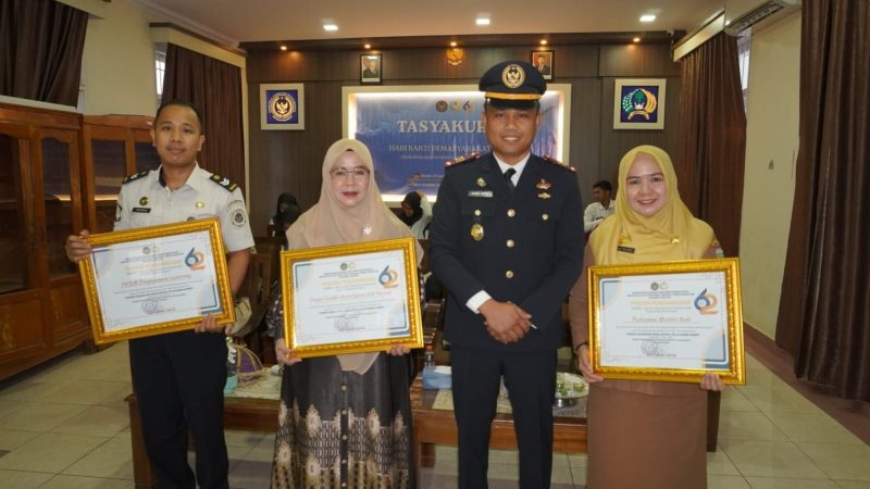 Pemasyarakatan Karya Nyata Pelayanan Prima, Rutan Pinrang Ikuti Tasyakuran Hari Bakti Pemasyarakatan ke-62