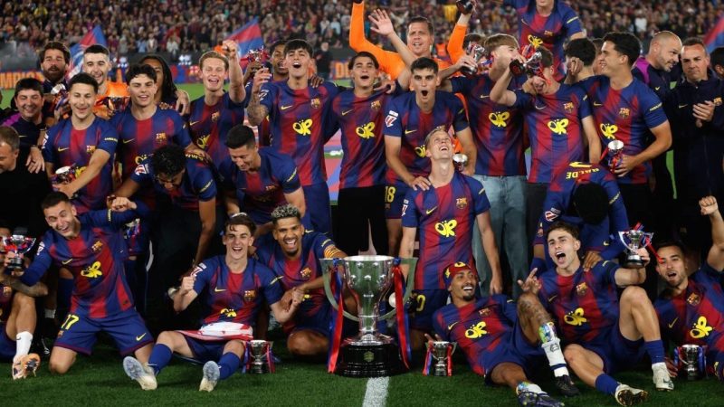 Barcelona Juara La Liga 2025/2026, Kunci Gelar Lewat Kemenangan 2-0 atas Real Madrid