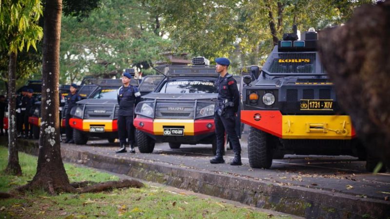 Amankan May Day 2026, Polda Sulsel Siagakan 2.181 Personel Gabungan dalam Operasi Kontingensi Aman Nusa I