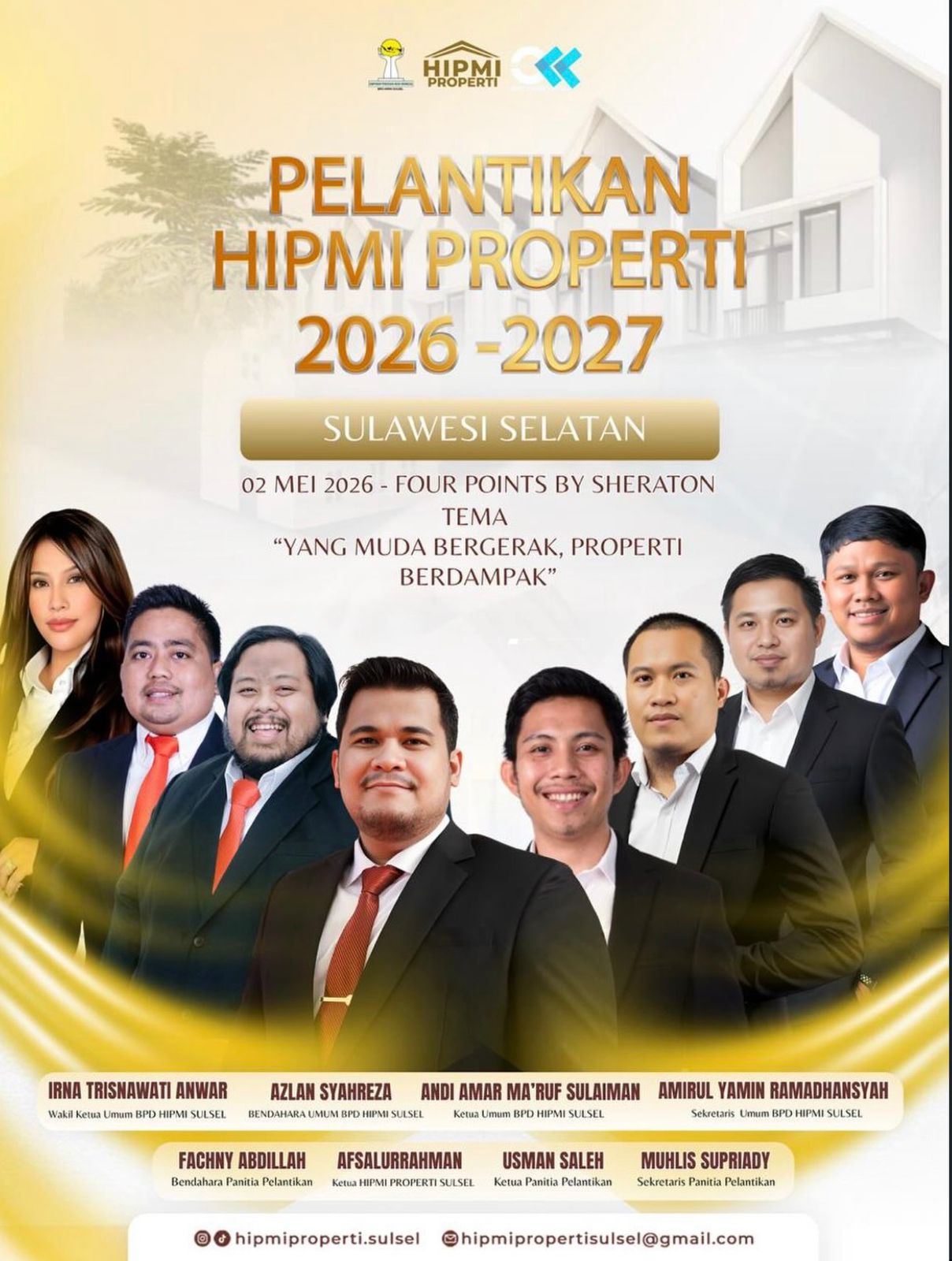 HIPMI Properti Sulsel Siap Dilantik, Bidik Penguatan Sektor Properti