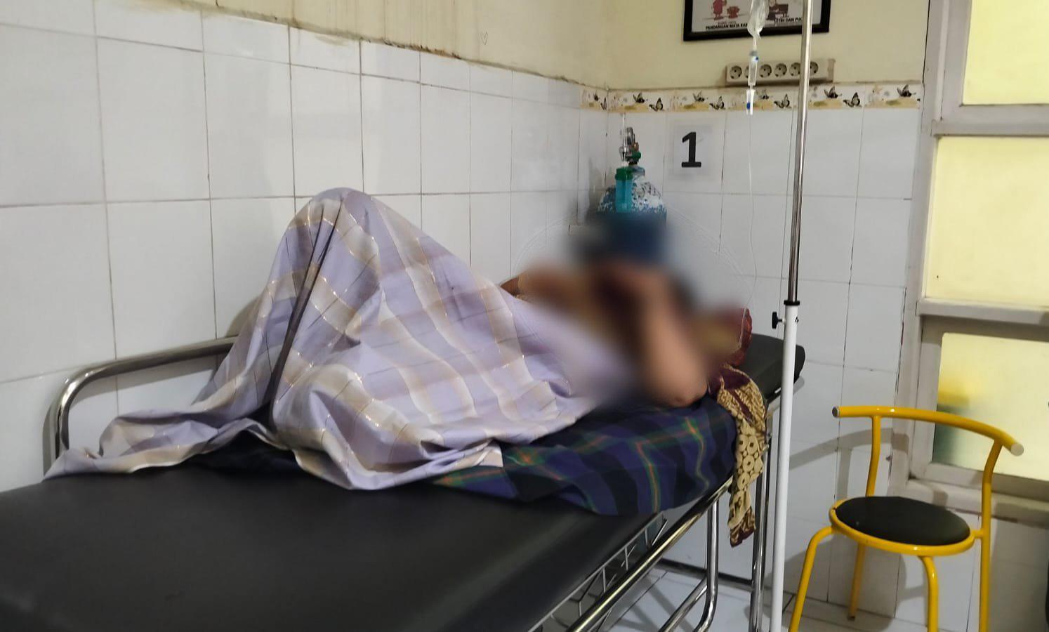 IRT di Pinrang Diduga Disiram Air Keras Suaminya