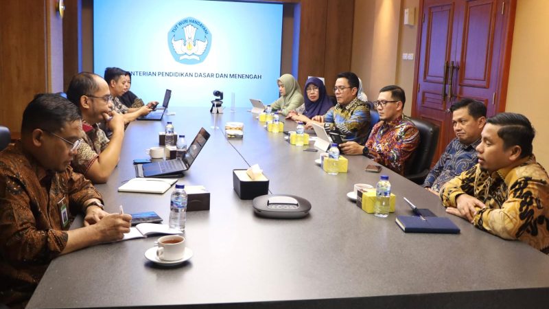 Temui Dirjen PAUD dan Pendidikan Dasar, Wali Kota Parepare Dorong Peningkatan Mutu Pendidikan