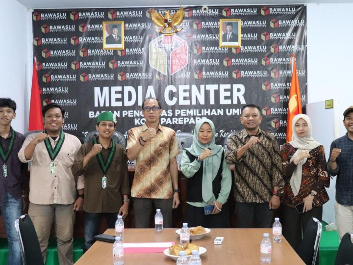 HMI Parepare Audiensi ke Bawaslu, Perkuat Kolaborasi Pengawasan Partisipatif dan Pendidikan Politik