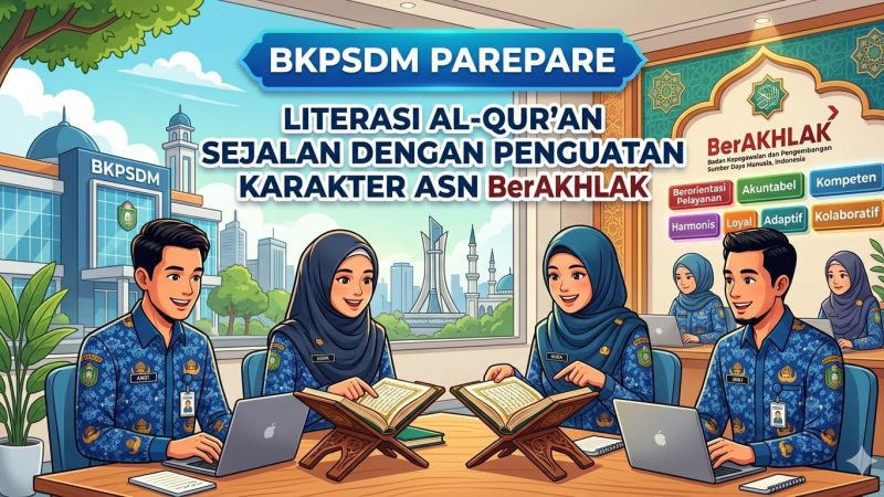 BKPSDM Parepare Sebut Literasi Alquran Bukan Syarat Mutlak Perpanjangan Kerja PPPK