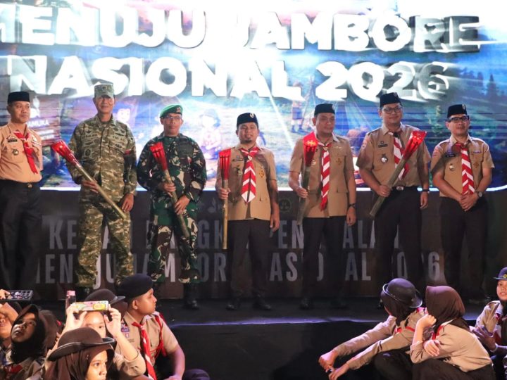 Pembukaan Perkemahan Bangkit Penggalang 2026 Meriah, Tasming Hamid Tekankan Pentingnya Karakter Generasi Muda