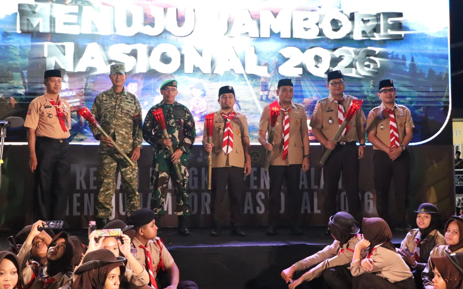 Pembukaan Perkemahan Bangkit Penggalang 2026 Meriah, Tasming Hamid Tekankan Pentingnya Karakter Generasi Muda