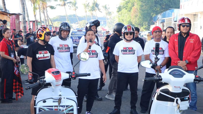 Lepas Mods Mayday Ajatappareng 2026, Tasming Hamid: Satu Aspal Semua Saudara