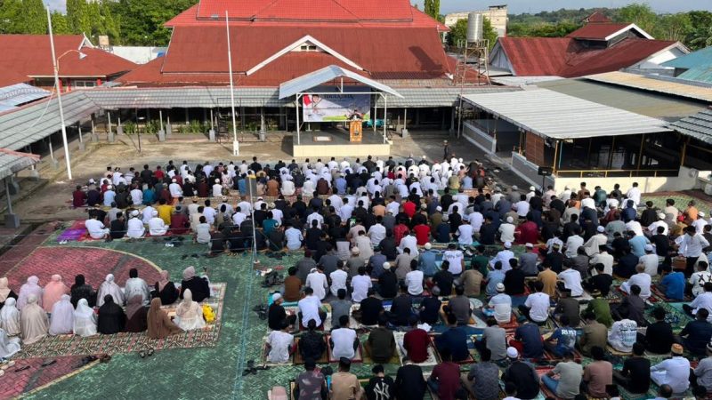 Lapas Parepare Laksanakan Rangkaian Hari Pertama Iduladha 1447 Hijriah dengan Khidmat dan Penuh Kebersamaan