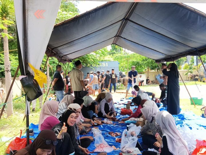 Hari Raya Iduladha 1447 H, Polres Parepare Kurbankan 10 Ekor Sapi dan 1 Kambing