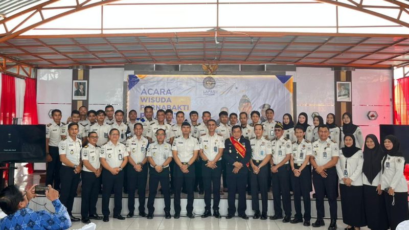 Lapas Parepare Gelar Wisuda Purnabakti-Pelepasan Pindah Tugas Pegawai