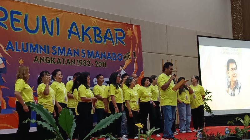 Megah Meriah Reuni Akbar ke-2 SMANLI Manado Angkatan 1982-2011 